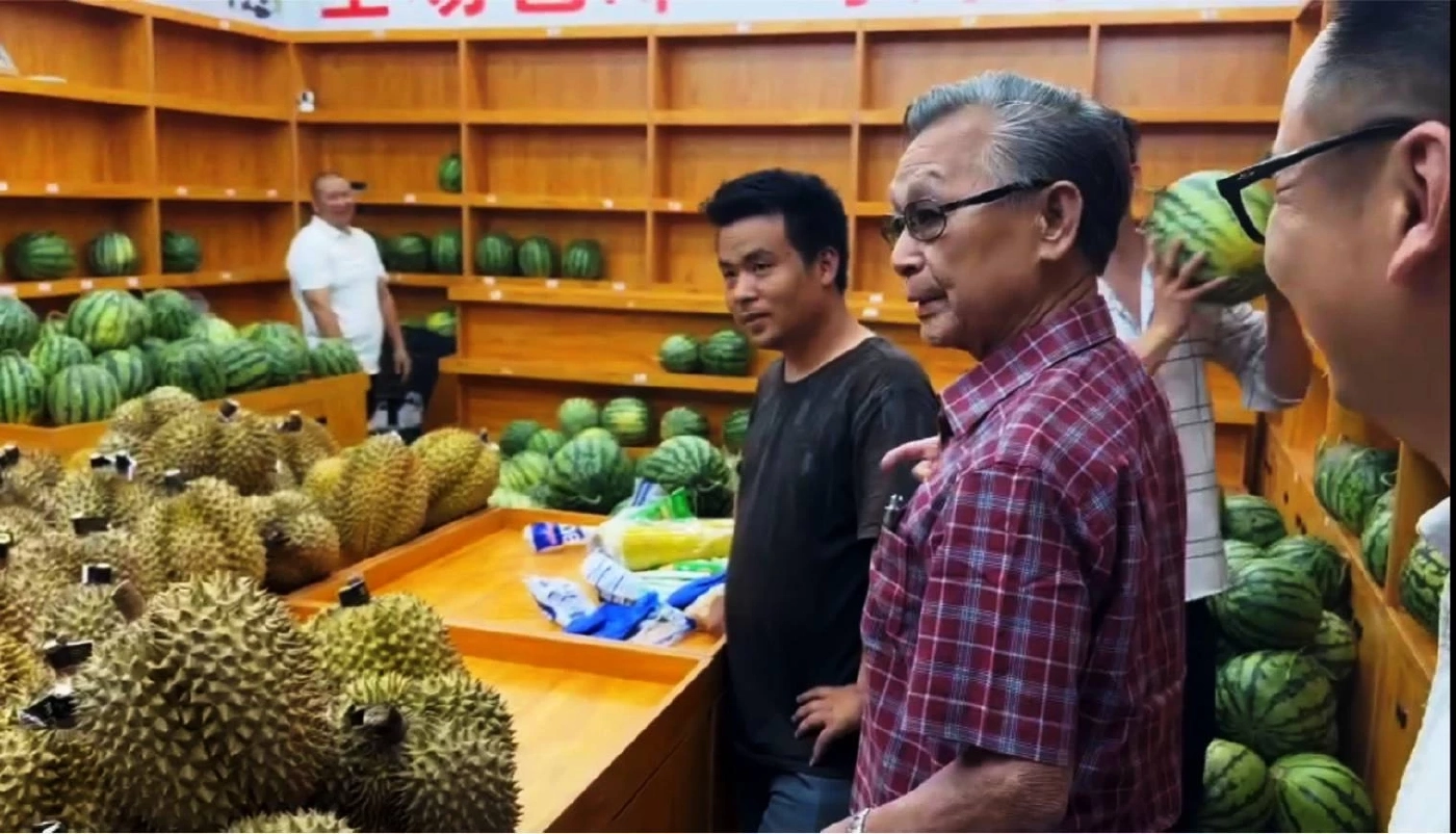 "ชวน–นิพนธ์" ลุย "ตลาดทุเรียนไทย" ในเฉิงตู ขยายโอกาส "ตลาดผลไม้ไทย"