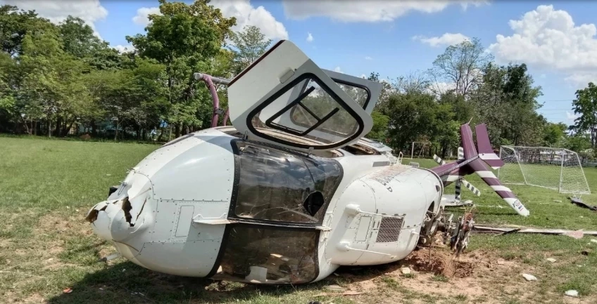 ฮ.รุ่น เบลล์ 212 ใช้งานมาแล้ว 52 ปี ไม่ได้เกิดอุบัติเหตุครั้งแรก