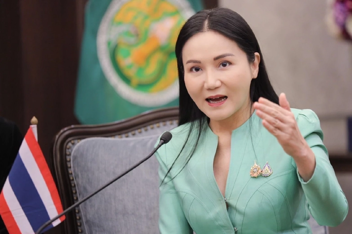 ศ.ดร.นฤมล ภิญโญสินวัฒน์ รัฐมนตรีว่าการกระทรวงเกษตรและสหกรณ์