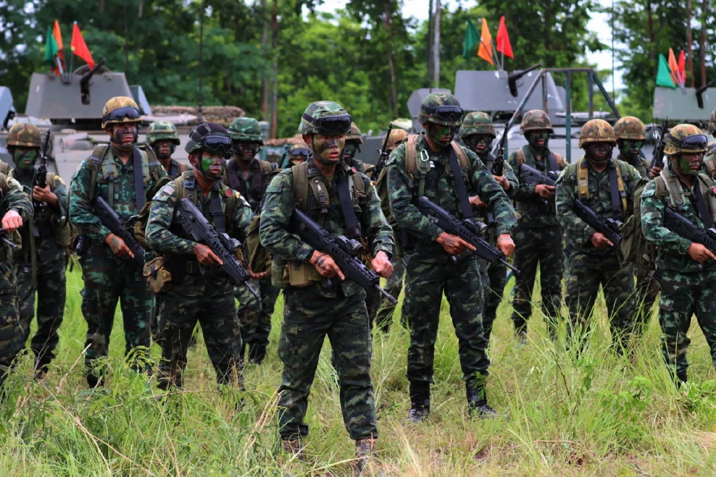 ซ้อมเสมือนจริง! "ผบ.กกล.บูรพา" รับทุกภารกิจ ชายแดน จ.สระแก้ว