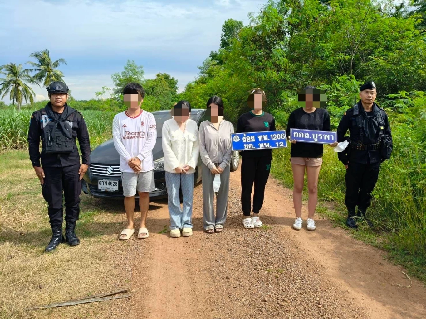 สกัดจับลอบข้ามแดน โดนไกด์ชาวกัมพูชาหลอก จ่ายเกือบครึ่งหมื่น