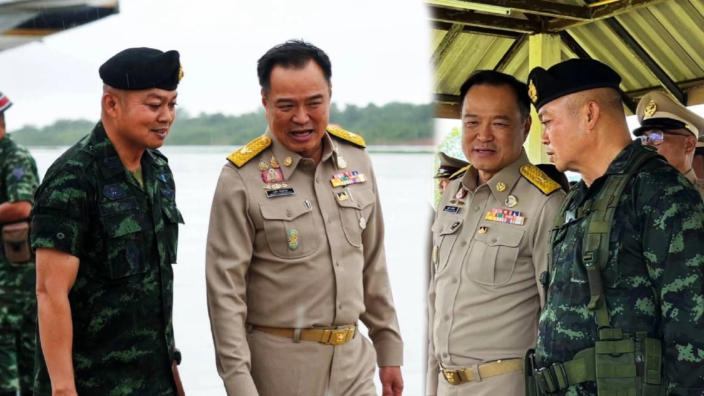 มีนัยยะ! “อนุทิน” โพสต์ภาพถ่ายคู่ "แม่ทัพภาคที่ 2" พร้อมติดแฮชแท็ก "ทหารของพระราชา"