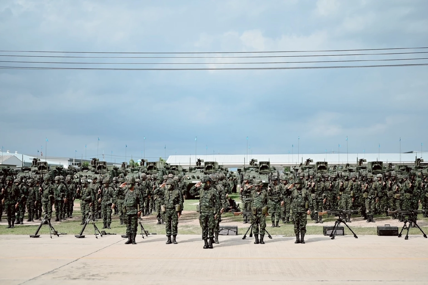 ทหารราบ-ปืนใหญ่-สไตร์เกอร์ ทัพ1 พร้อมเสริมทัพชายแดนไทย-กัมพูชา