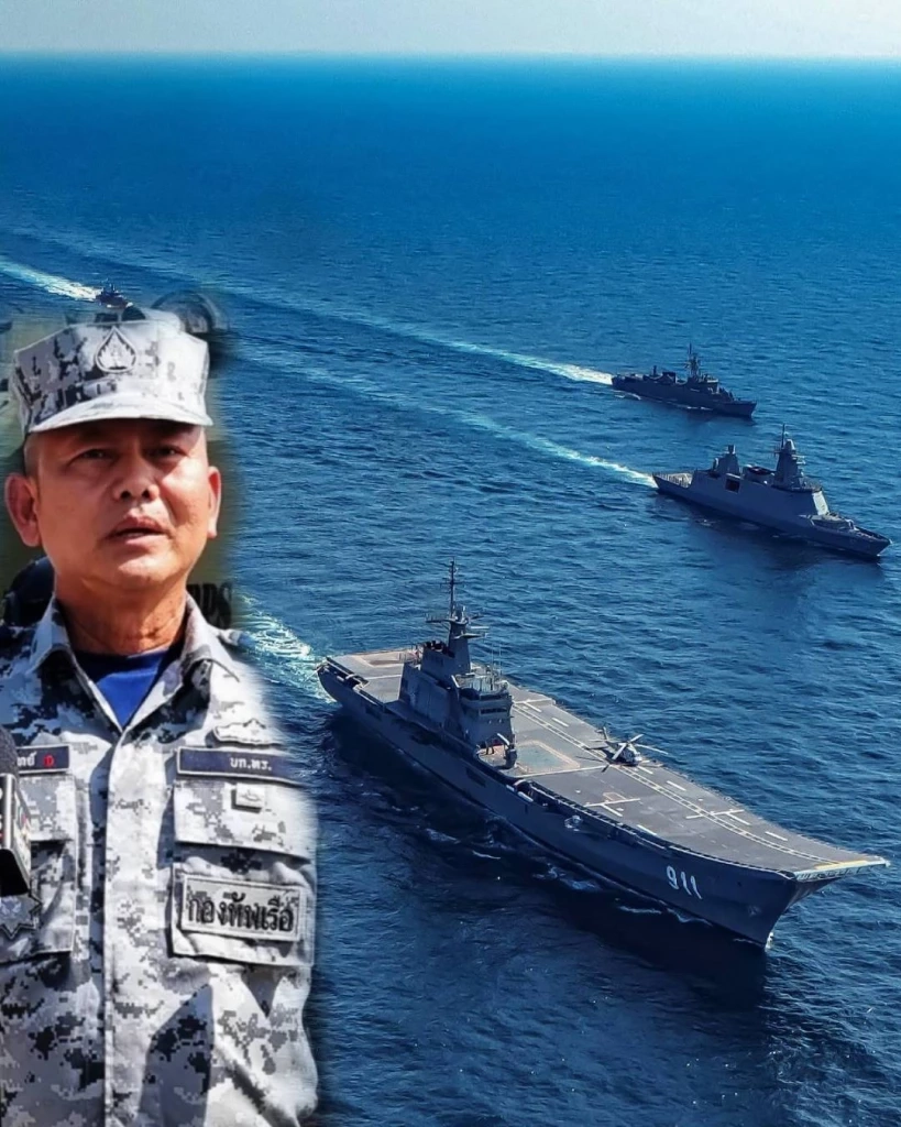 "ผบ.ทร." ลั่น ขอรัฐบาลสั่ง "ทบ.-ทอ.-ทร." พร้อมยกพลช่วยช่องบกทันที