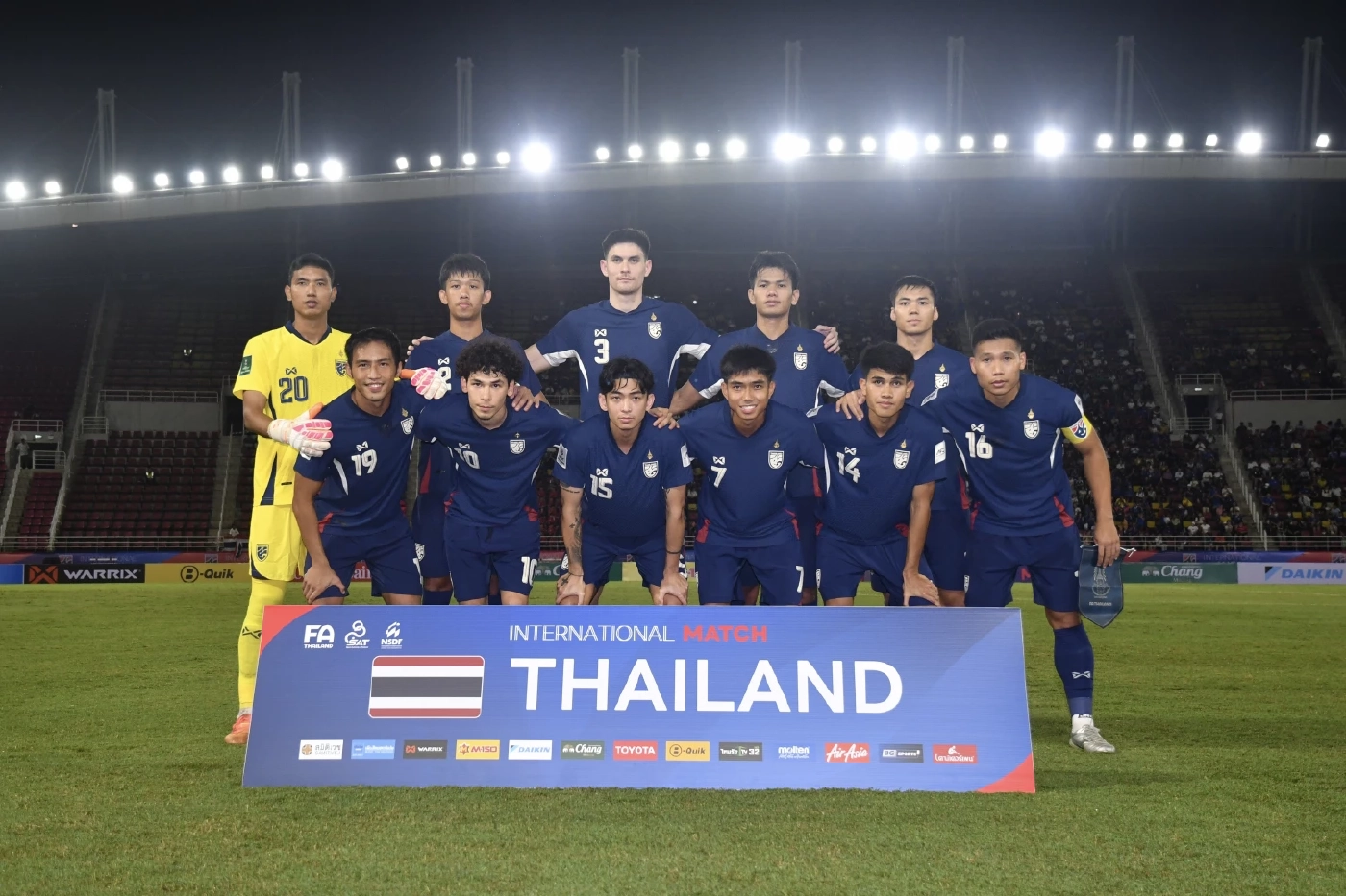 "ช้างศึก" เปิดบ้านอัดอินเดีย 2-0 เกมอุ่นเครื่องฟีฟ่าเดย์