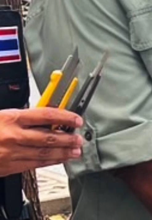 "รอง ผบช.น."เผยเจ้าหน้าที่ยึด "มีดสปาต้า-คัตเตอร์" จาก "กลุ่มไรเดอร์" ก่อนเข้าพื้นที่ม็อบ