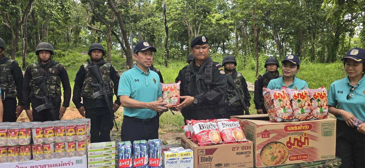 ผนึกพลังแห่งศรัทธา ร่วมส่งกำลังใจสู่แนวหน้า หนุน จนท.ทหารชายแดนไทย–กัมพูชา