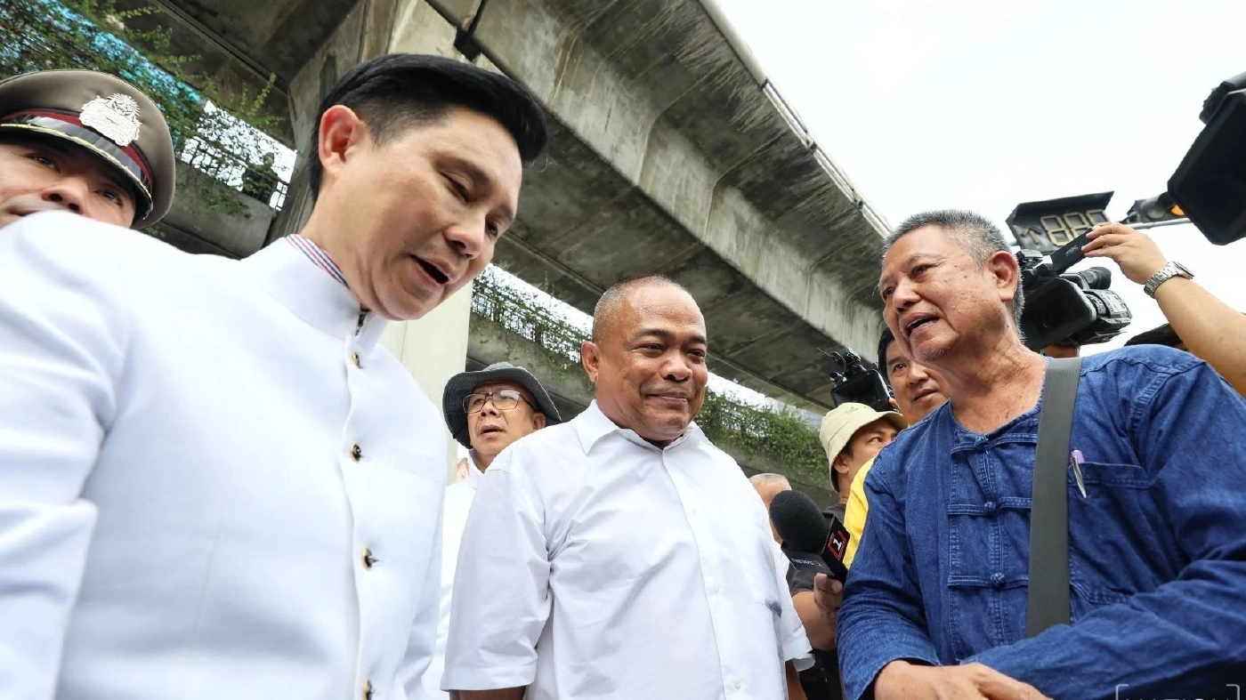 คณะรวมพลังแผ่นดิน ดูสถานที่ชุมนุมอนุสาวรีย์ชัยฯ ยันไม่กระทบ รพ.