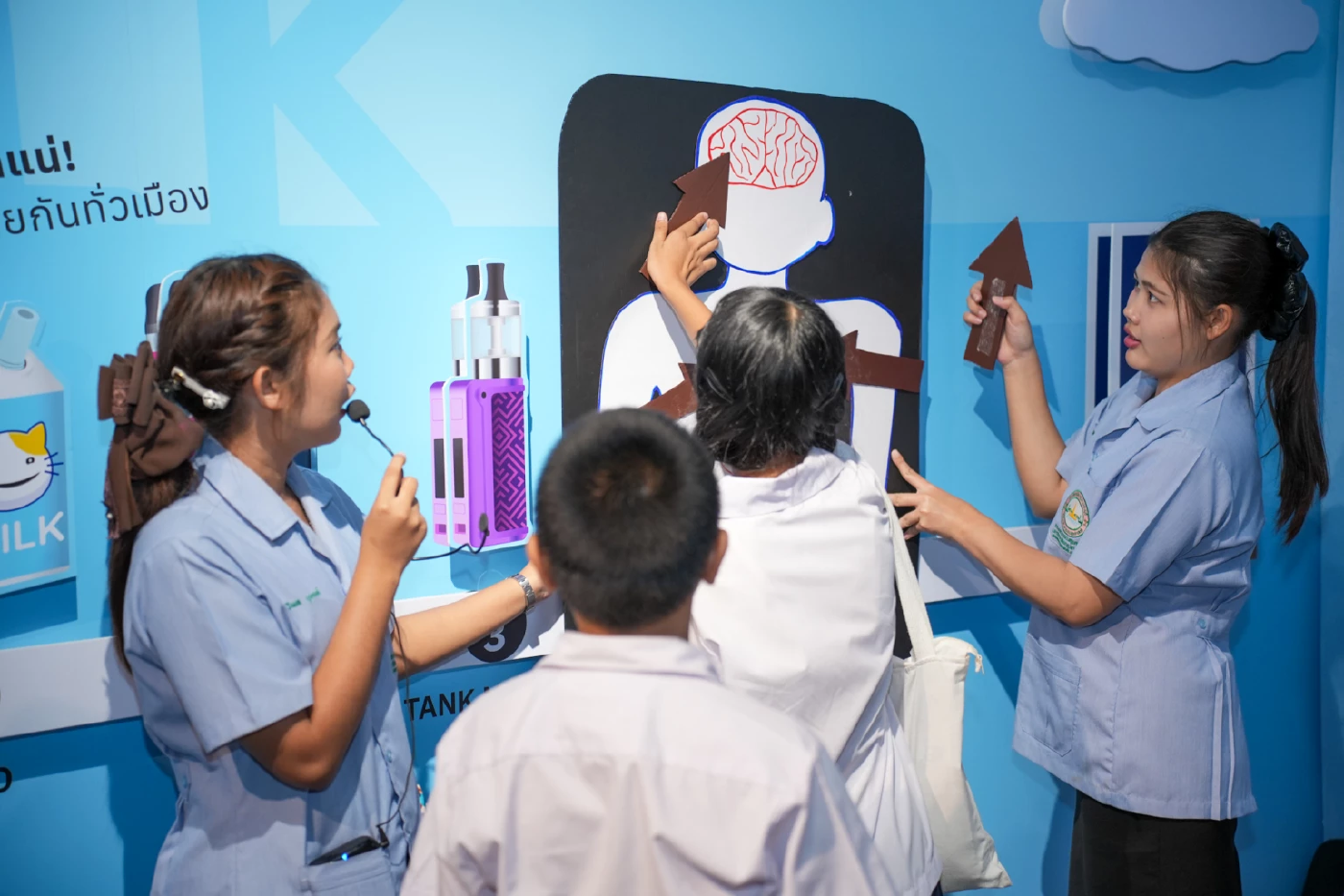 นิทรรศการมีชีวิต FAKE OR FRESH? – MY LIFE EXHIBITION ภายใต้โครงการ “รู้ทันสื่อรู้ทันภัยป้องกันเยาวชนไทยจากบุหรี่ไฟฟ้า”