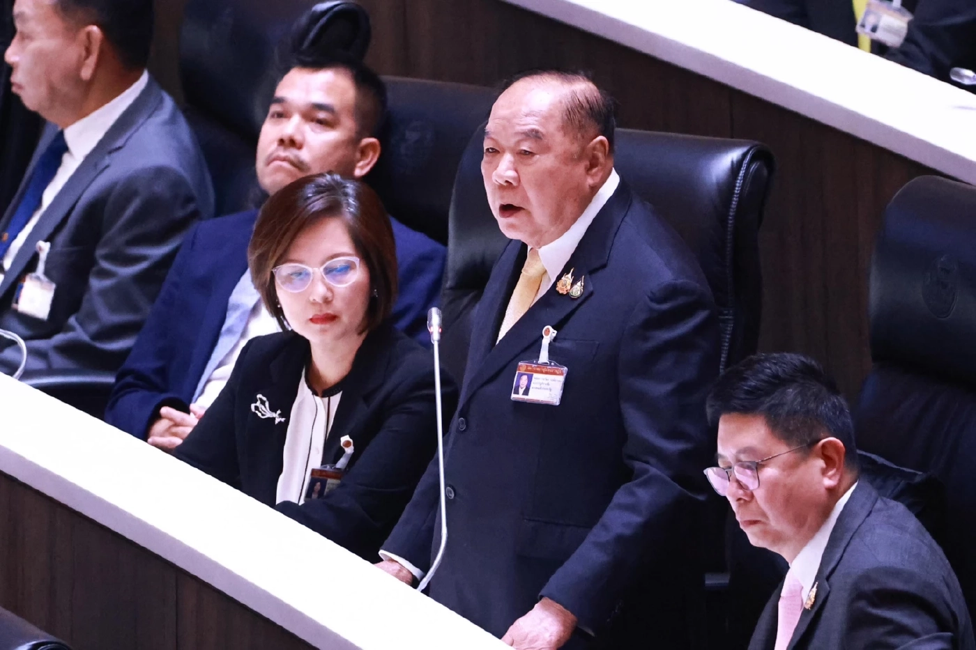 ว่า พล.อ.ประวิตร วงษ์สุวรรณ หัวหน้าพรรค พปชร.