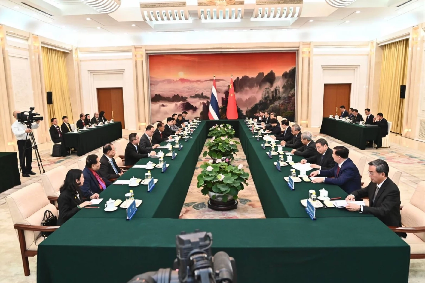 วันนอร์ เยือนจีนโอกาสครบรอบ 50 ปี ความสัมพันธ์การทูต ไทย-จีน