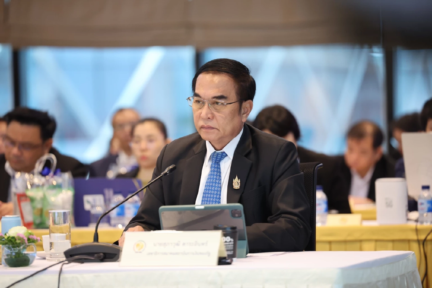 ประชุมสมาคมสถาบันการเงินของรัฐ หนุนธุรกิจรับมือภาษีสหรัฐ