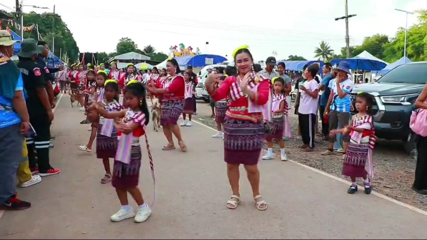 "อัครา" เปิดงาน มหัศจรรย์วัฒนธรรมอีสานบนล้านนา ประเพณีบุญบั้งไฟ