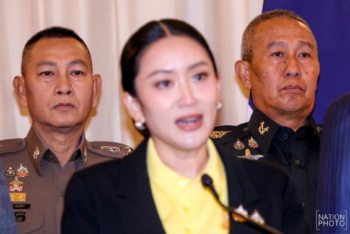 "นายกฯอิ๊งค์" น้ำตาคลอ แถลง "ขออภัย คนไทย" ปม "คลิปเสียงคุย ฮุนเซน"