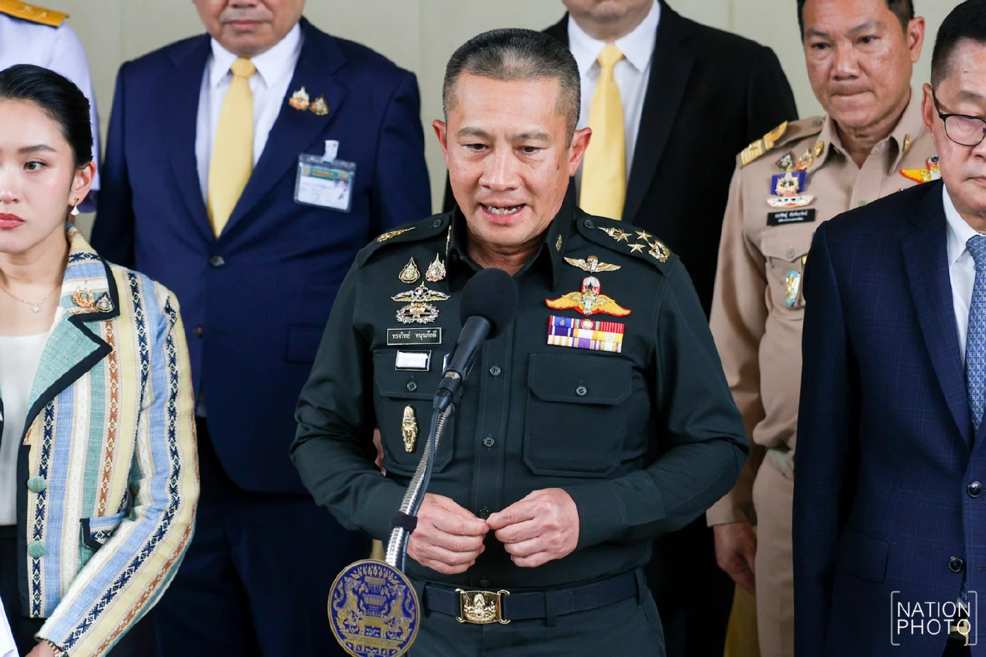 "นายกอิ๊งค์" นำแถลง ยกระดับมาตรการ แก้อาชญากรรมจากฝั่งกัมพูชา