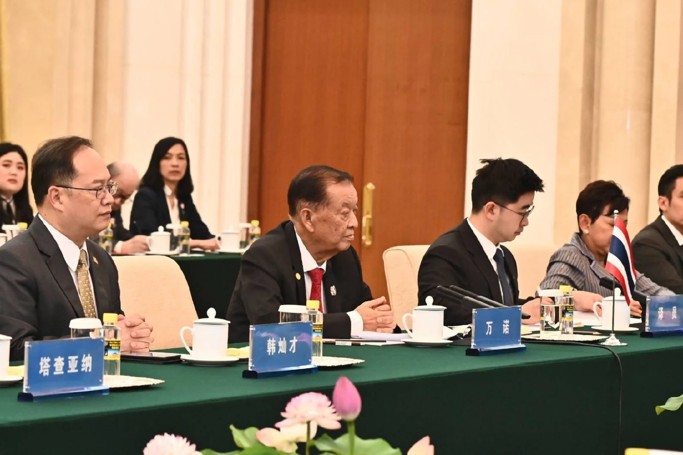 วันนอร์ เยือนจีนโอกาสครบรอบ 50 ปี ความสัมพันธ์การทูต ไทย-จีน