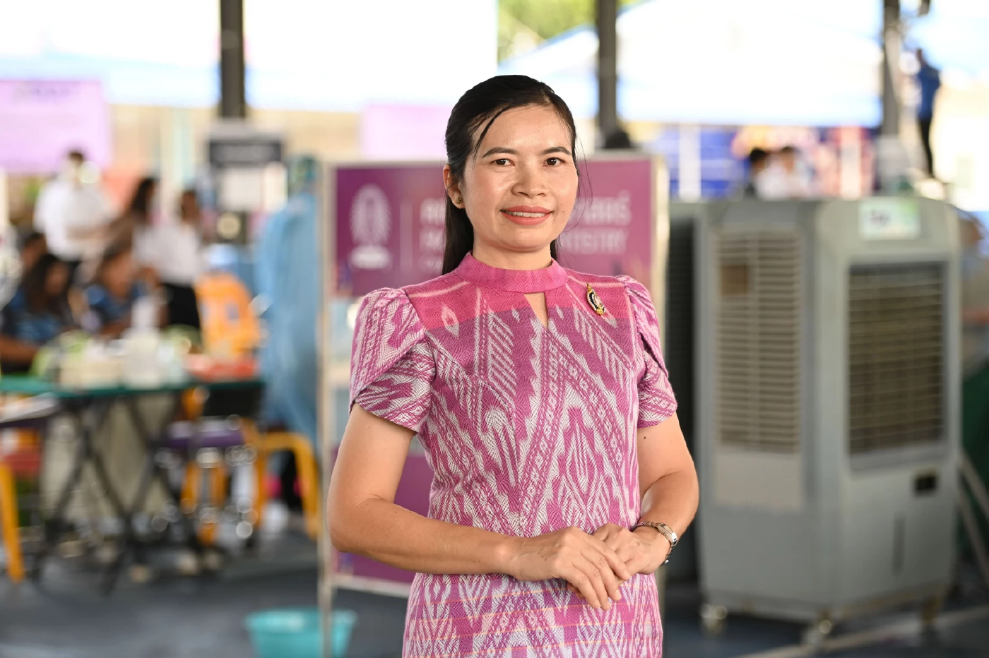 นางปัทมาพร ศรีกำพล ผู้อำนวยการโรงเรียนบ้านสุรศักดิ์