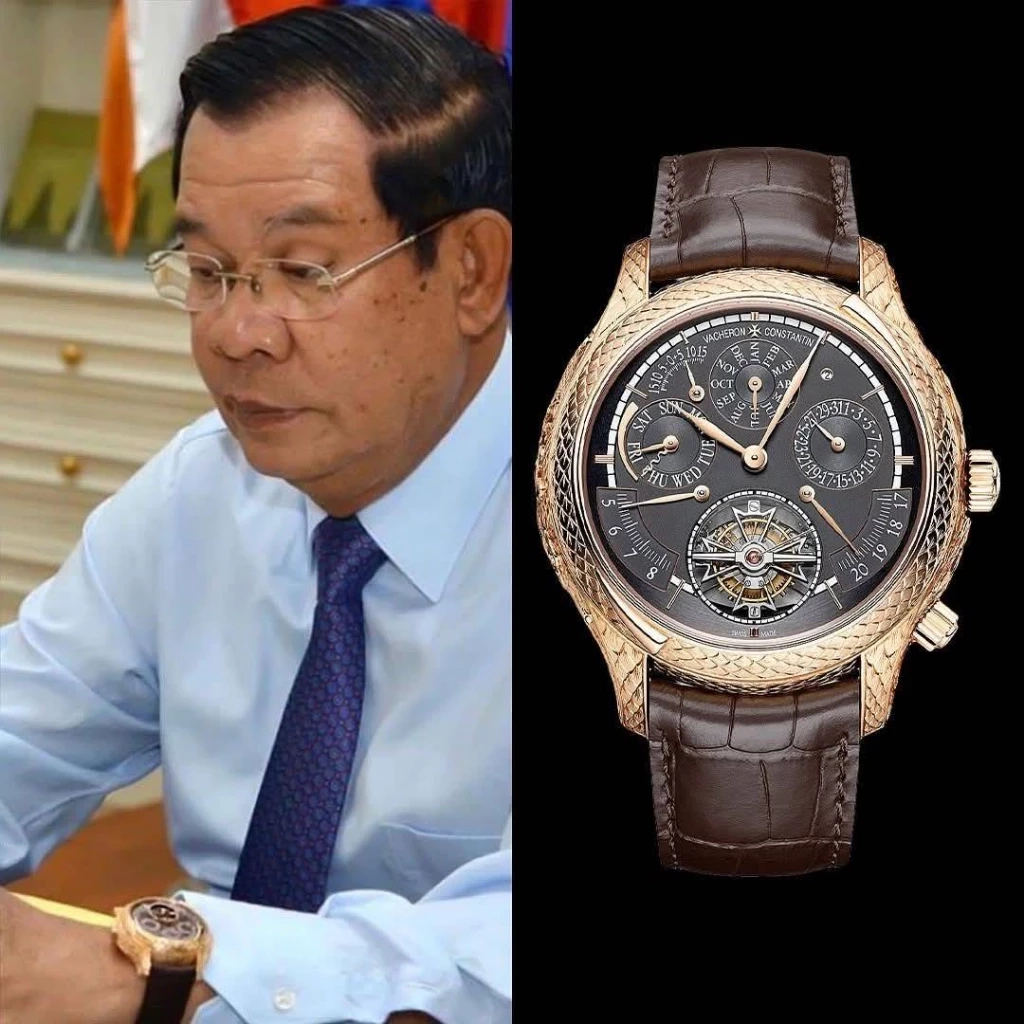 ส่องนาฬิกาสุดหรู "ฮุน เซน" ผู้กุมอำนาจ "กัมพูชา" แต่ละเรือน "หรูหราไฮคลาส" ขนาดไหน