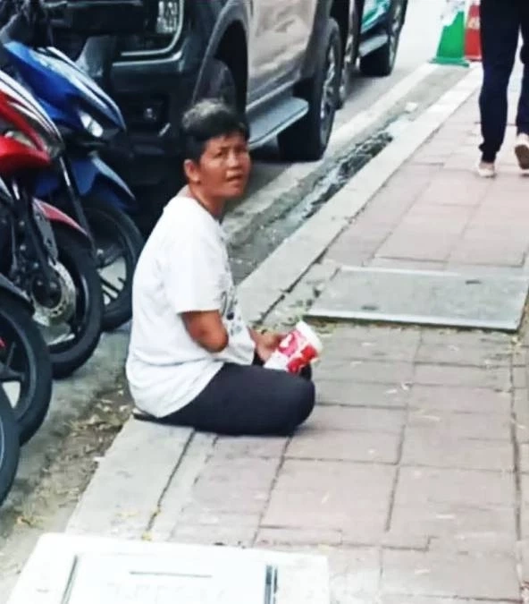 เฉลยแล้ว! "มนุษย์ป้ากัมพูชา" ที่แท้ลอบเข้าไทยเป็น "ขอทาน" ย่านเพลินจิต