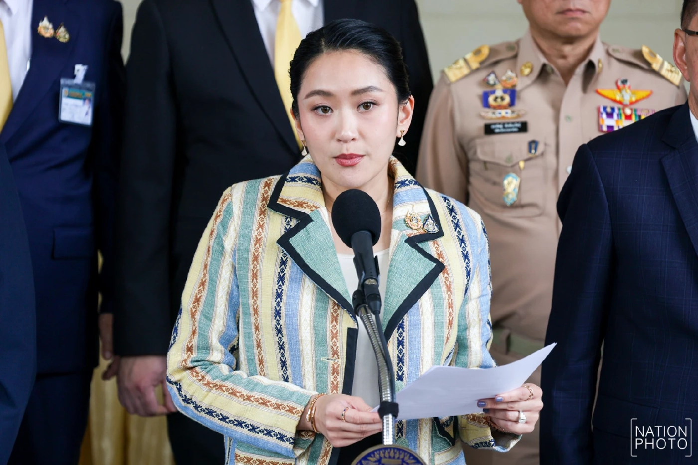 "นายกอิ๊งค์" นำแถลง ยกระดับมาตรการ แก้อาชญากรรมจากฝั่งกัมพูชา