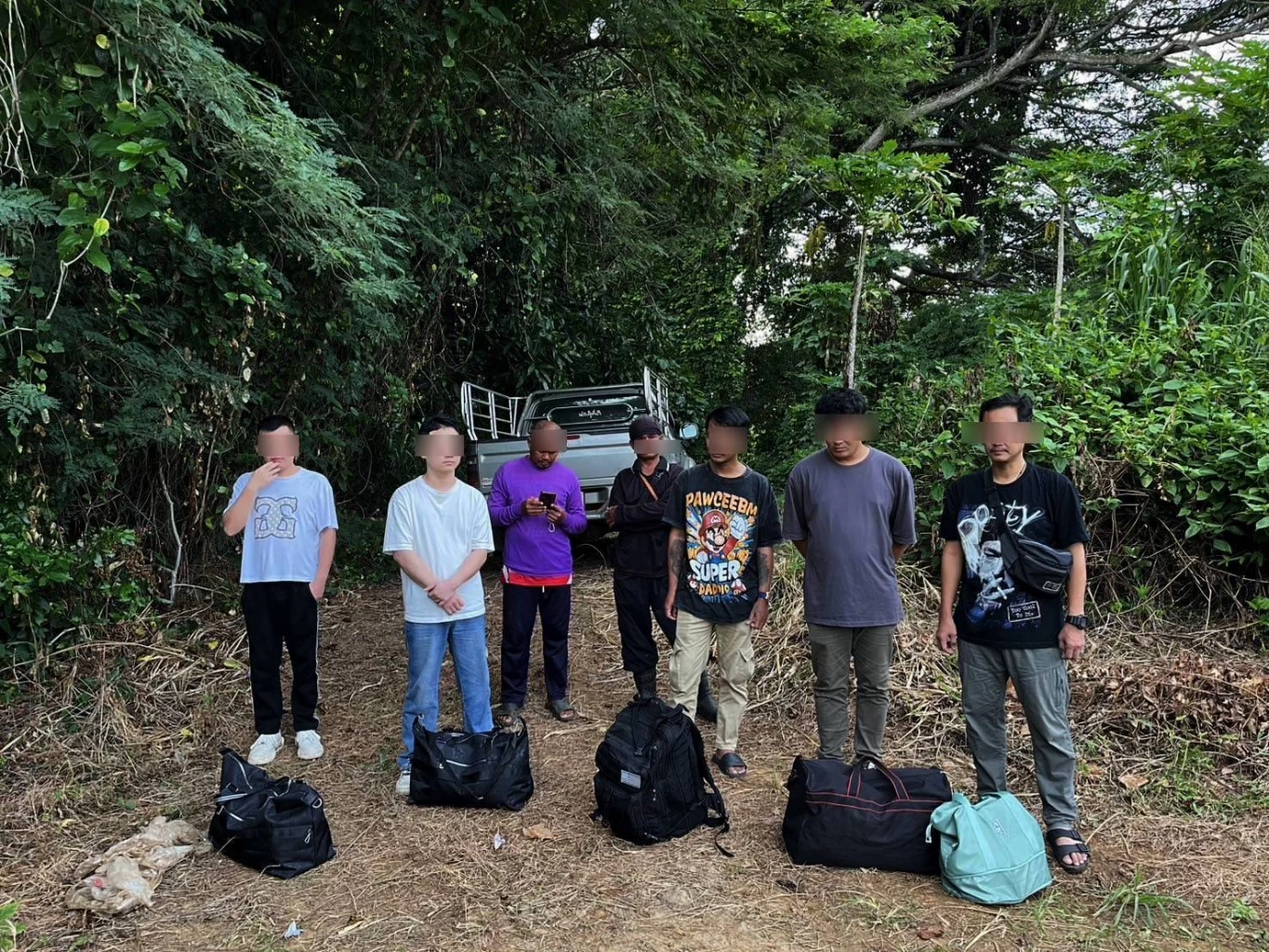 จับ "ผู้ต้องหา ไทย- จีน" ขณะกำลังหลบหนีข้ามไปกัมพูชาไปทำงานบ่อนพนัน