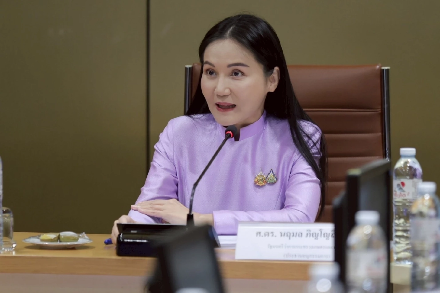 ศ.ดร.นฤมล ภิญโญสินวัฒน์ รัฐมนตรีว่าการกระทรวงเกษตรและสหกรณ์