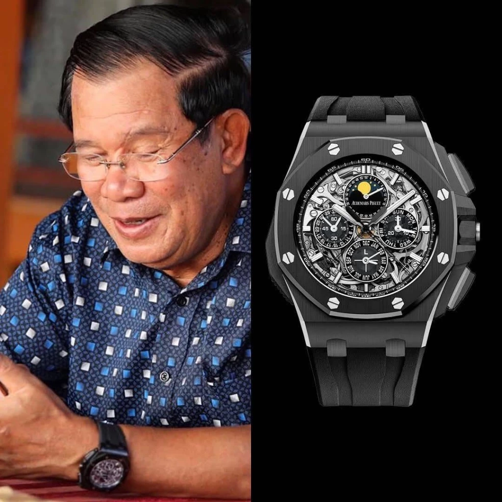 ส่องนาฬิกาสุดหรู "ฮุน เซน" ผู้กุมอำนาจ "กัมพูชา" แต่ละเรือน "หรูหราไฮคลาส" ขนาดไหน