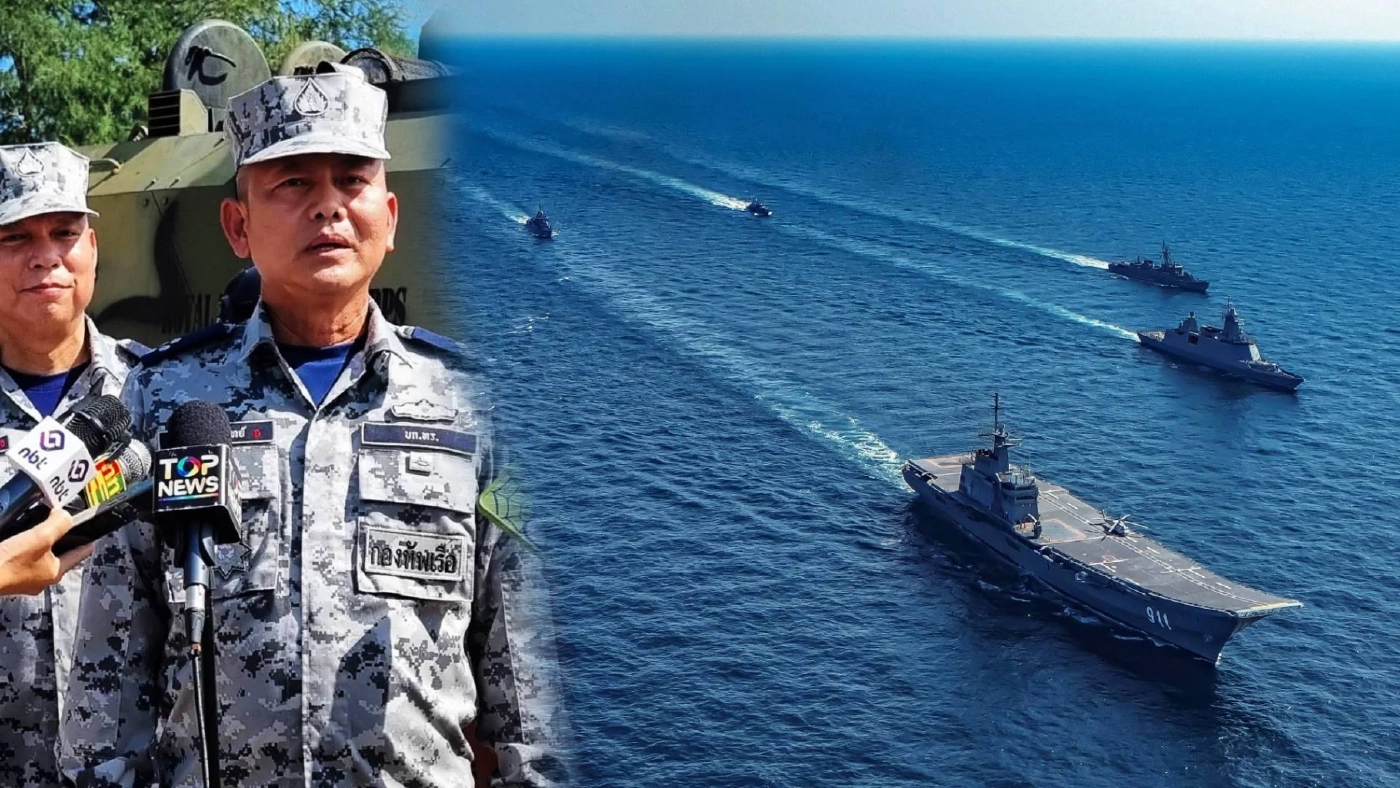 "ผบ.ทร." ลั่น ขอรัฐบาลสั่ง "ทบ.-ทอ.-ทร." พร้อมยกพลช่วยช่องบกทันที