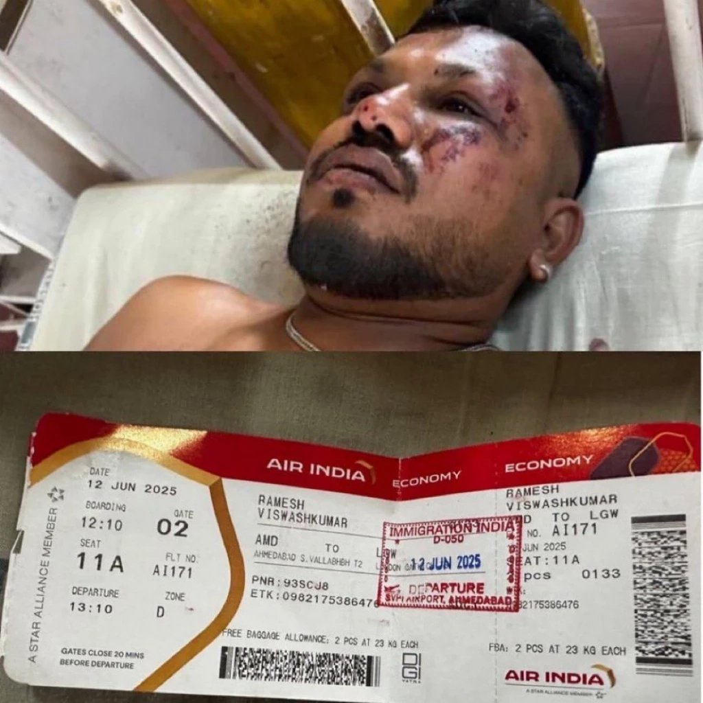 ขนลุกซู่! "เจมส์ เรืองศักดิ์" เผย ผู้รอดชีวิต "เครื่องบินอินเดียตก" นั่งเลขที่เดียวกับผม