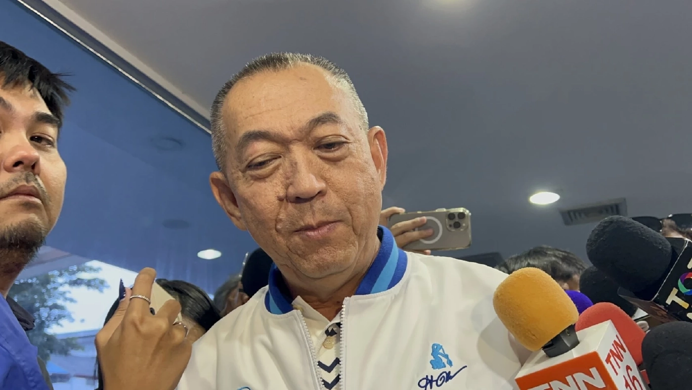 เฉลิมชัย ศรีอ่อน หัวหน้าพรรคประชาธิปัตย์