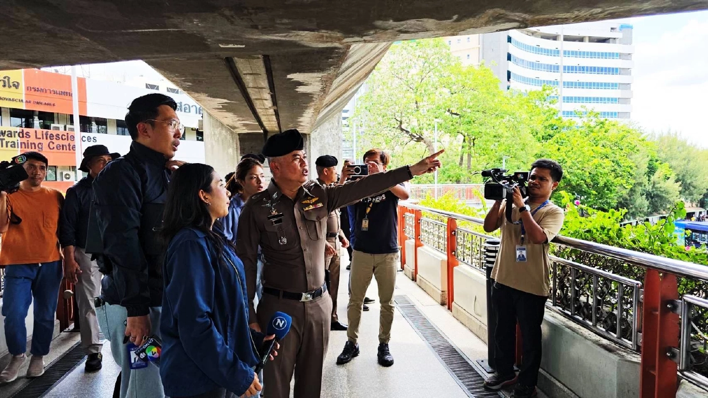 "ผบก.น.1" ลงพื้นที่ดูจุดจัดการชุมนุม 28 มิ.ย. ที่อนุสาวรีย์ชัยสมรภูมิ วางมาตรการดูแลความปลอดภัยเข้ม