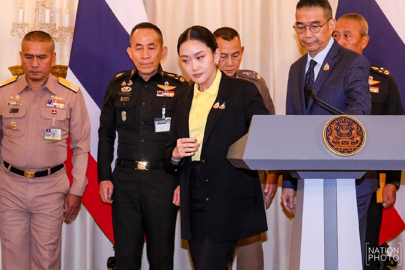 "นายกฯอิ๊งค์" น้ำตาคลอ แถลง "ขออภัย คนไทย" ปม "คลิปเสียงคุย ฮุนเซน"