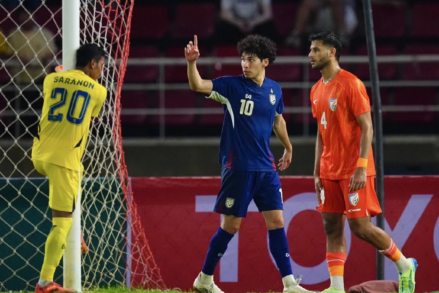 "ช้างศึก" เปิดบ้านอัดอินเดีย 2-0 เกมอุ่นเครื่องฟีฟ่าเดย์