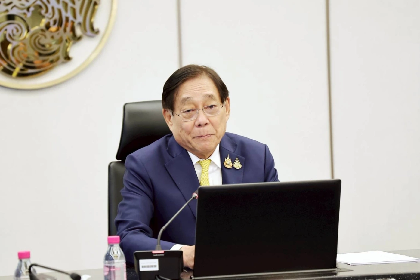 นายพิชัย ชุณหวชิร รองนายกรัฐมนตรีและรัฐมนตรีว่าการกระทรวงการคลัง