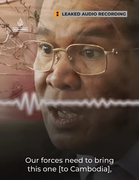 คลิปหลุด "ฮุนเซน" สั่งไล่ล่ากลุ่มต่อต้านรัฐบาลกัมพูชาในไทย