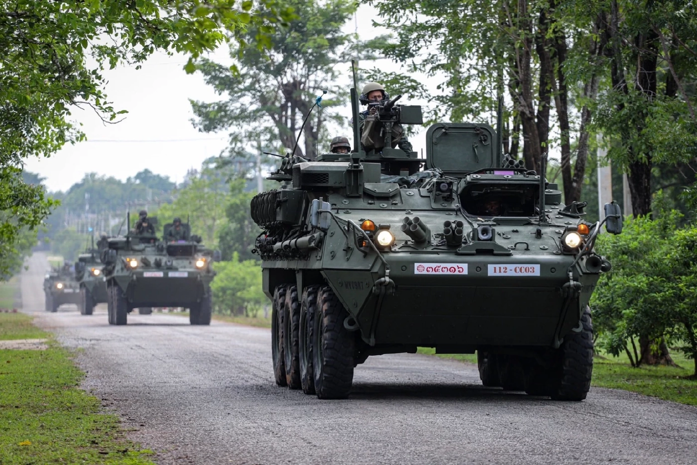 ทหารราบ-ปืนใหญ่-สไตร์เกอร์ ทัพ1 พร้อมเสริมทัพชายแดนไทย-กัมพูชา