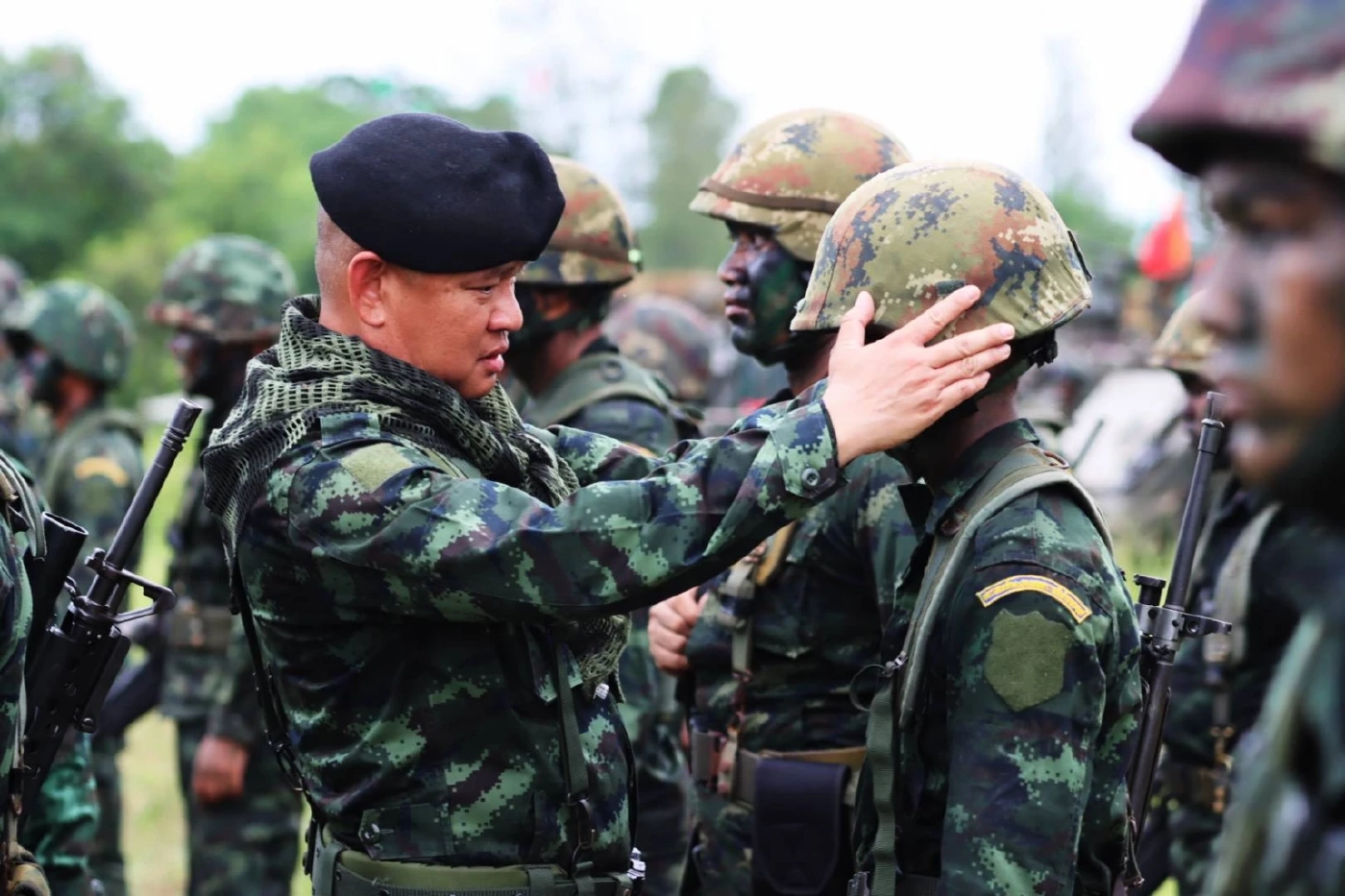 ซ้อมเสมือนจริง! "ผบ.กกล.บูรพา" รับทุกภารกิจ ชายแดน จ.สระแก้ว