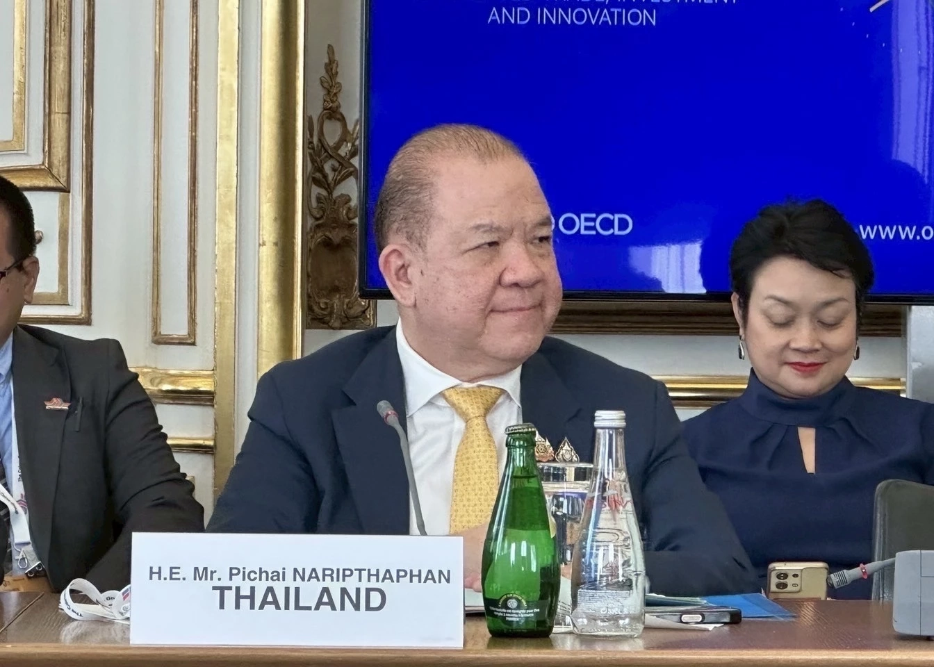 'พิชัย' ถก 20 รัฐมนตรีที่ปารีส ดันปฏิรูปการค้าสินค้าเกษตรโลก