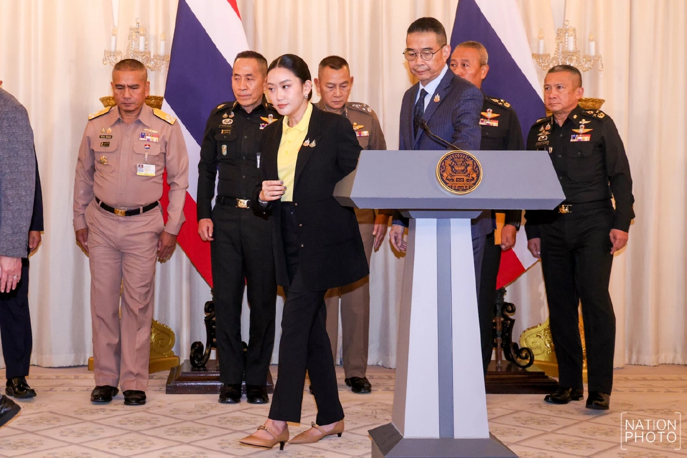 "นายกฯอิ๊งค์" น้ำตาคลอ แถลง "ขออภัย คนไทย" ปม "คลิปเสียงคุย ฮุนเซน"