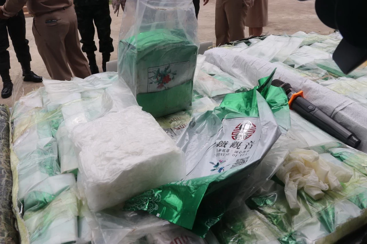 จับ “ยาไอซ์” บิ๊กล็อต 504 กก. เตรียมลำเลียงส่งไปปลายทางอยุธยา