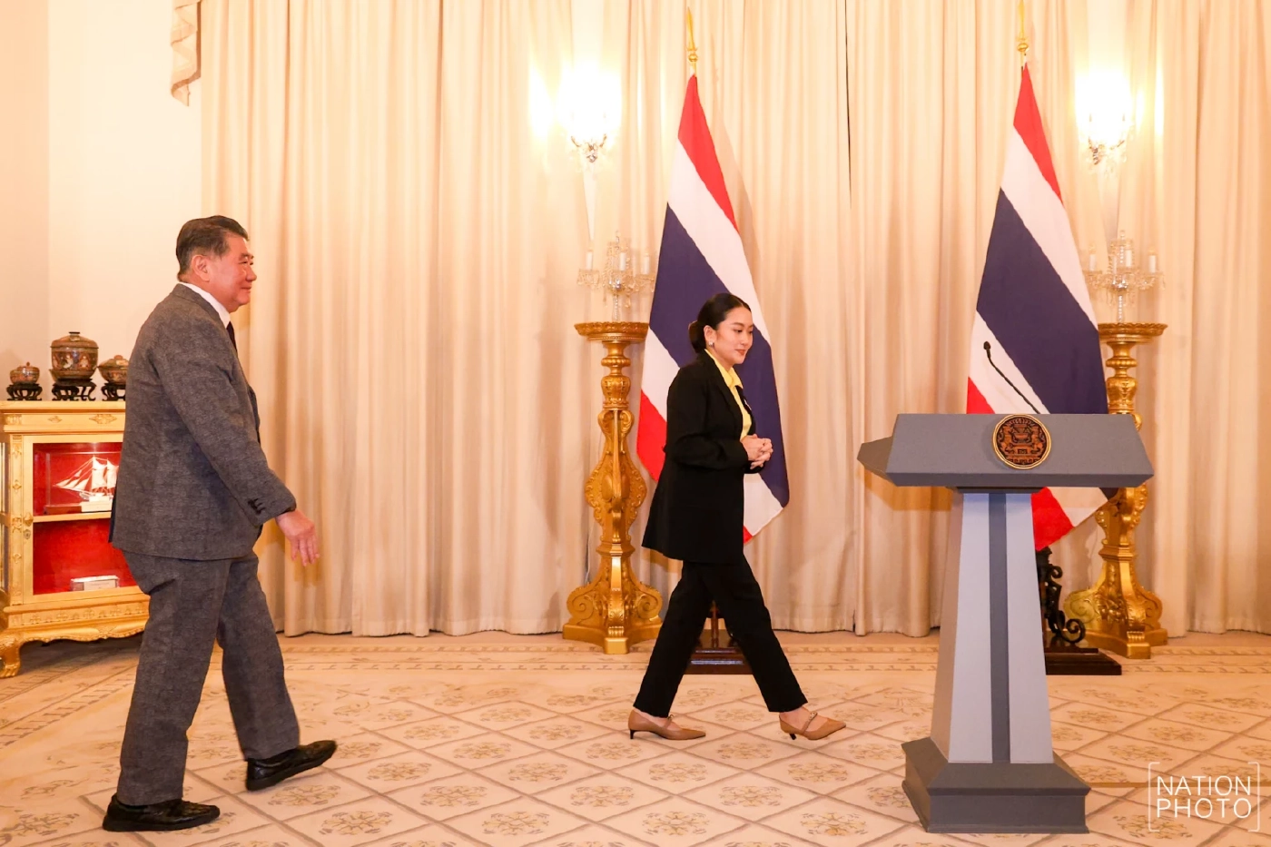 "นายกฯอิ๊งค์" น้ำตาคลอ แถลง "ขออภัย คนไทย" ปม "คลิปเสียงคุย ฮุนเซน"