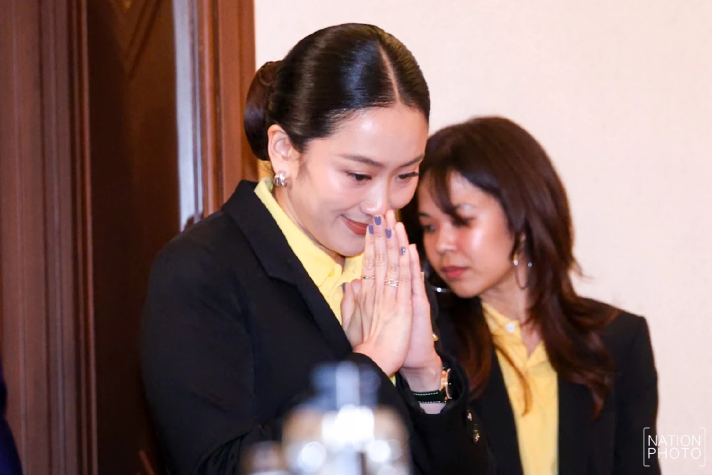 "นายกฯอิ๊งค์" น้ำตาคลอ แถลง "ขออภัย คนไทย" ปม "คลิปเสียงคุย ฮุนเซน"