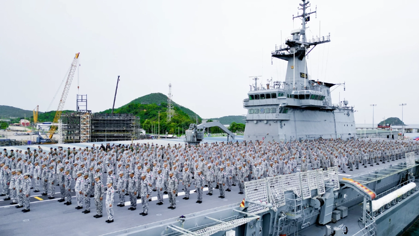 "ผบ.ทร." ลั่น ขอรัฐบาลสั่ง "ทบ.-ทอ.-ทร." พร้อมยกพลช่วยช่องบกทันที