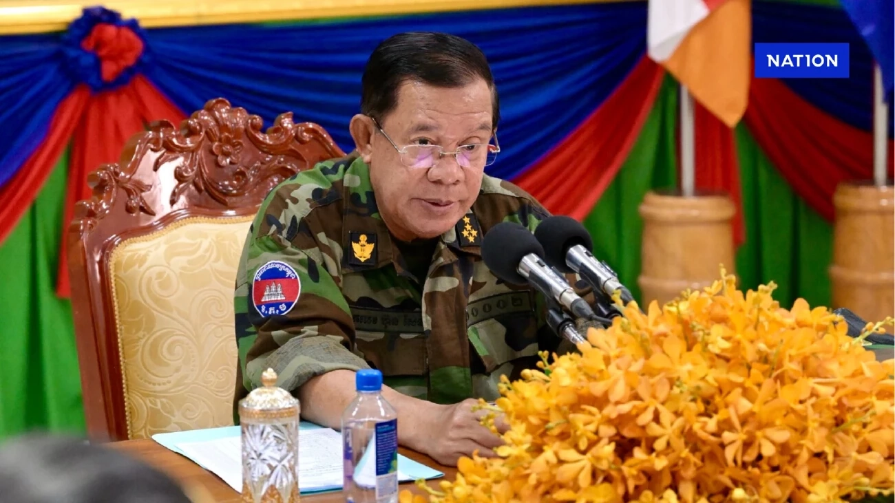 ฮุนเซน เสนาธิการทหารสูงสุดกัมพูชา