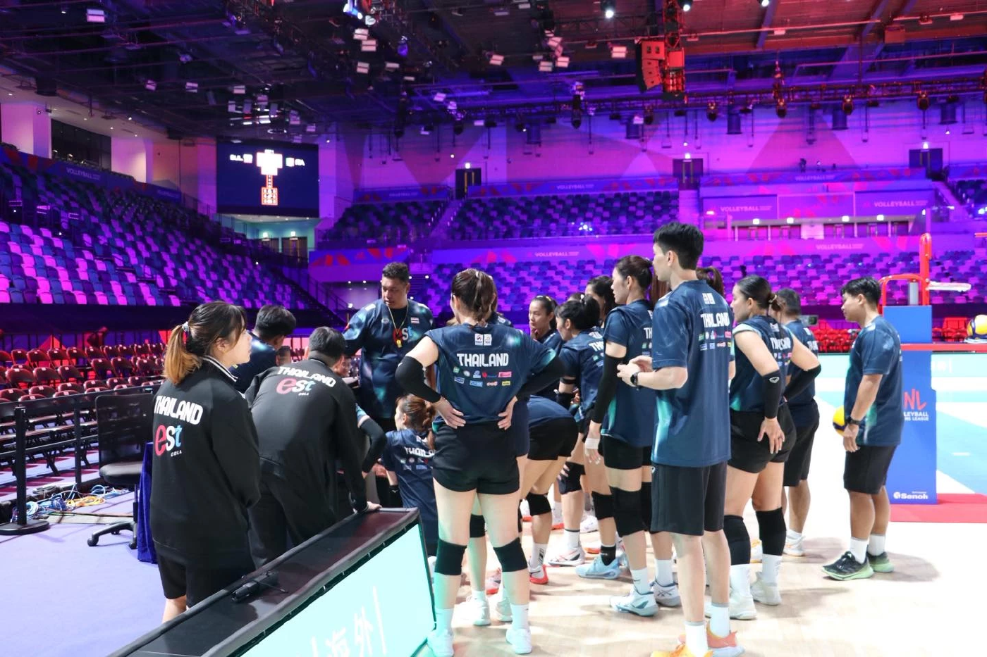ความพร้อมวอลเลย์บอล VNL 2025 ไทยพบญี่ปุ่น 18 มิ.ย.