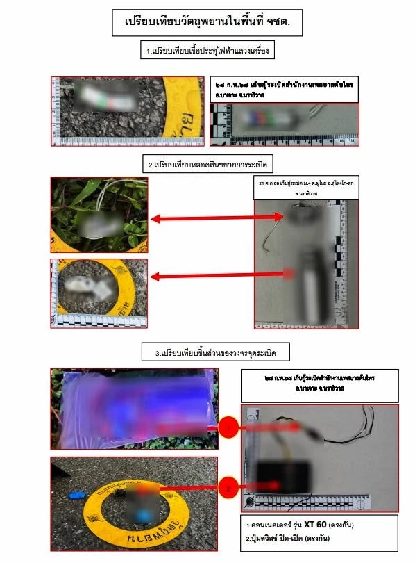ศาลอนุมัติหมาย พ.ร.ก. 2 หนุ่มปัตตานี ขับรถซุกอุปกรณ์ระเบิด เหมือนที่เคยใช้บึ้มป่วนชายแดนใต้
