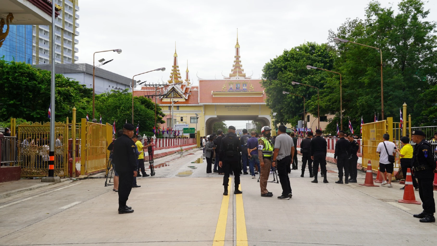 ด่านคลองลึก อ.อรัญประเทศ จ.สระแก้ว