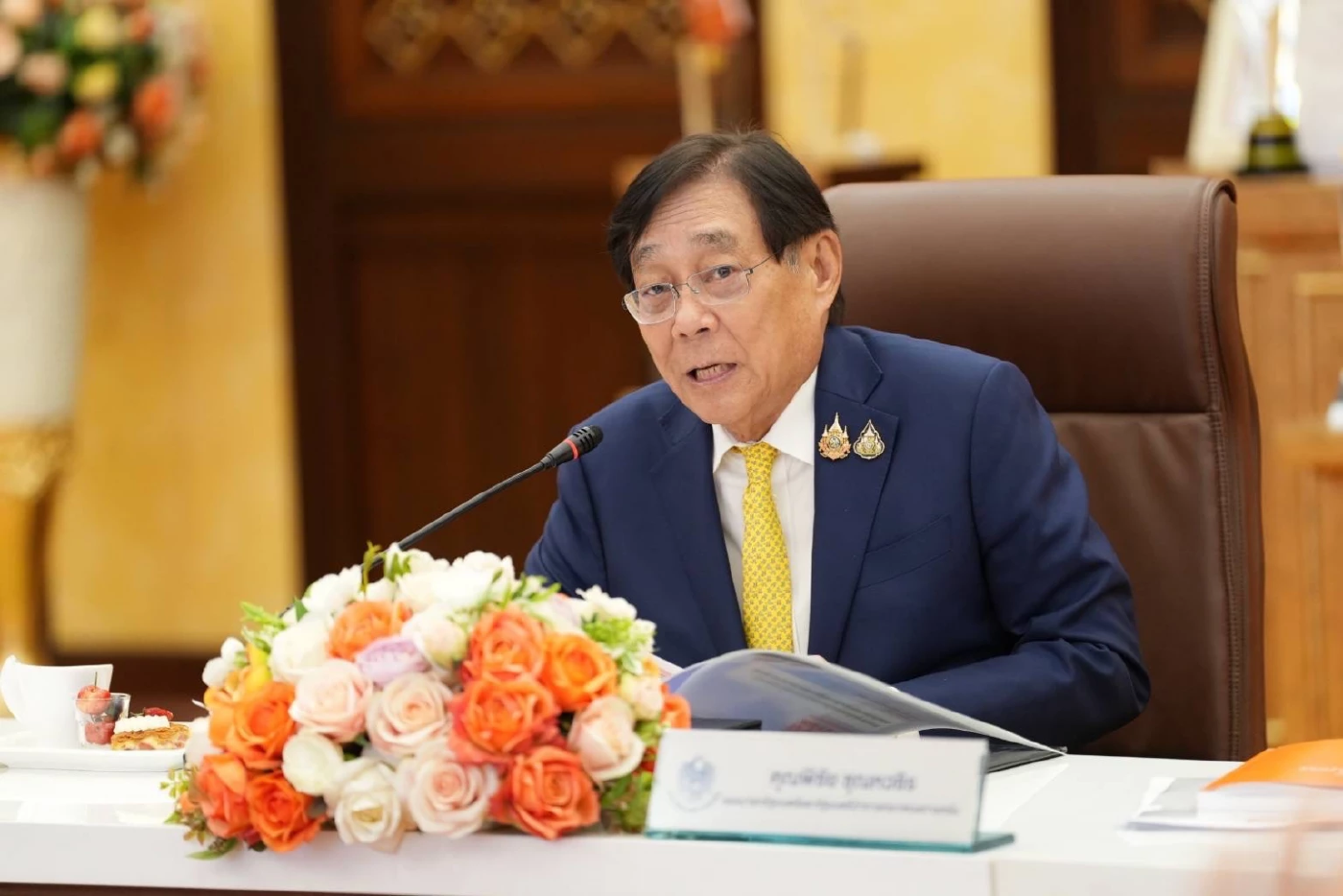 นายพิชัย ชุณหวชิร รองนายกรัฐมนตรี และ รมว.คลัง