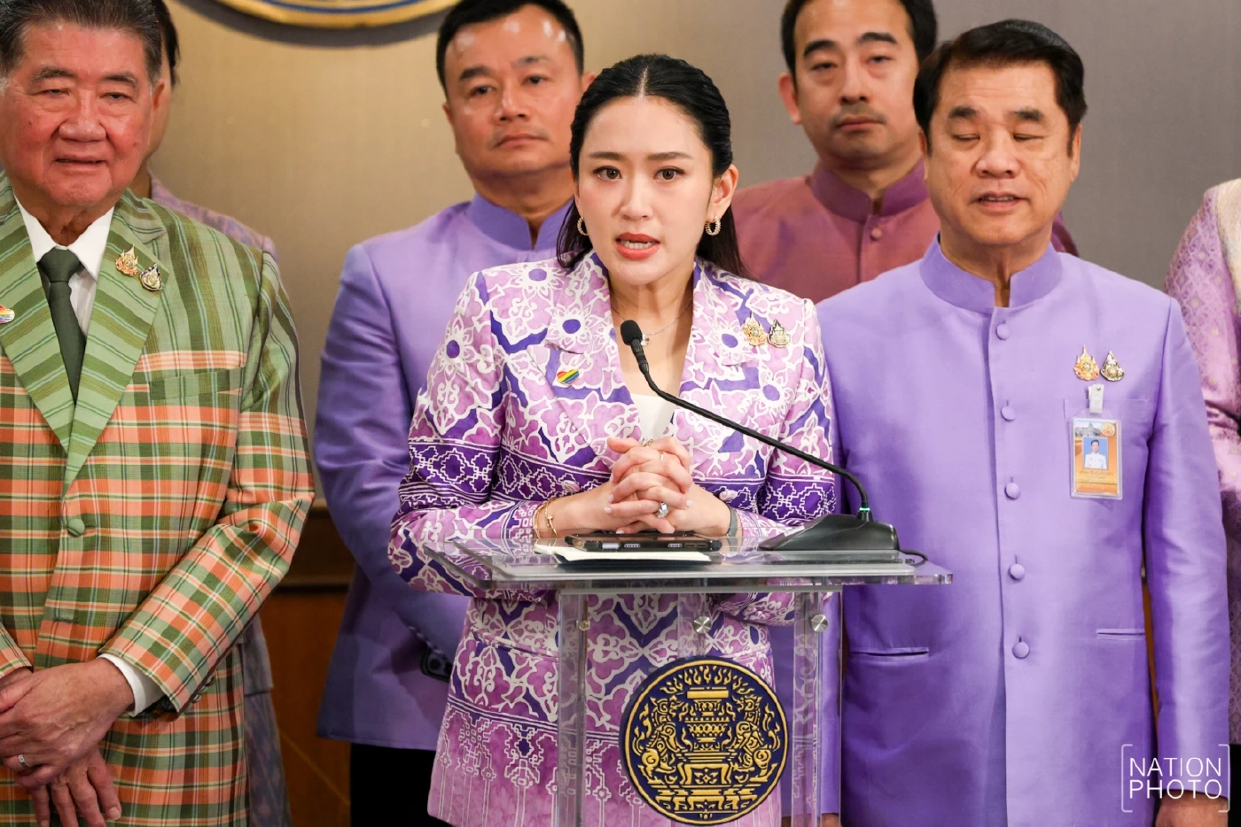 นางสาวแพทองธาร ชินวัตร นายกรัฐมนตรี