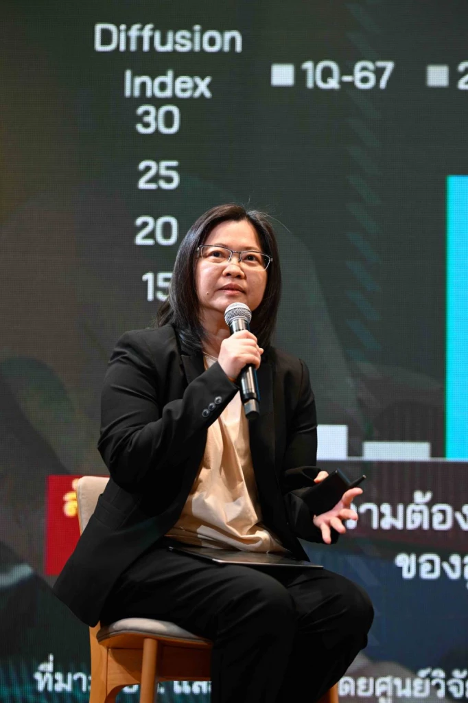 ​ดร.กาญจนา โชคไพศาลศิลป์ ผู้บริหารงานวิจัย บริษัท ศูนย์วิจัยกสิกรไทย จำกัด